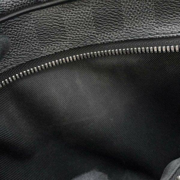 ルイヴィトン クラッチバッグ ダミエ・グラフィット ポシェット・カサイ N41664 ブラック 黒