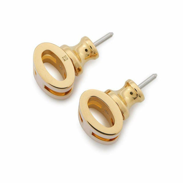 エルメス ピアス ミニ・ポップアッシュ ローズドラジェ/ゴールド金具 HERMES アクセサリー