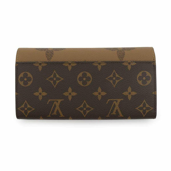 ルイヴィトン 長財布 モノグラム・ジャイアント モノグラム・リバース ポルトフォイユ・サラ M80726 ブラック 黒