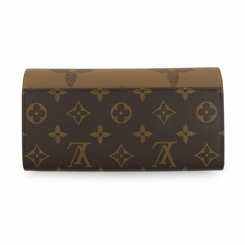 ルイヴィトン 長財布 モノグラム・ジャイアント モノグラム・リバース ポルトフォイユ・サラ M80726 ブラック 黒