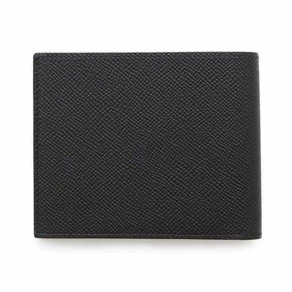 エルメス 二つ折り財布 シチズンツイル コンパクト ブラック エプソン B刻印 HERMES 財布 メンズ 黒