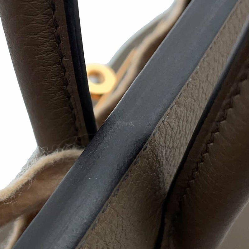 エルメス バーキン30 ツンドラ/ゴールド金具 トゴ B刻印 HERMES Birkin ハンドバッグ