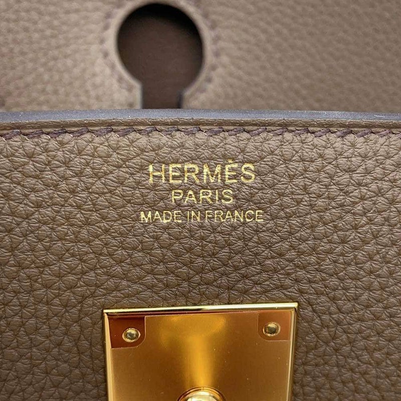 エルメス バーキン30 ツンドラ/ゴールド金具 トゴ B刻印 HERMES Birkin ハンドバッグ