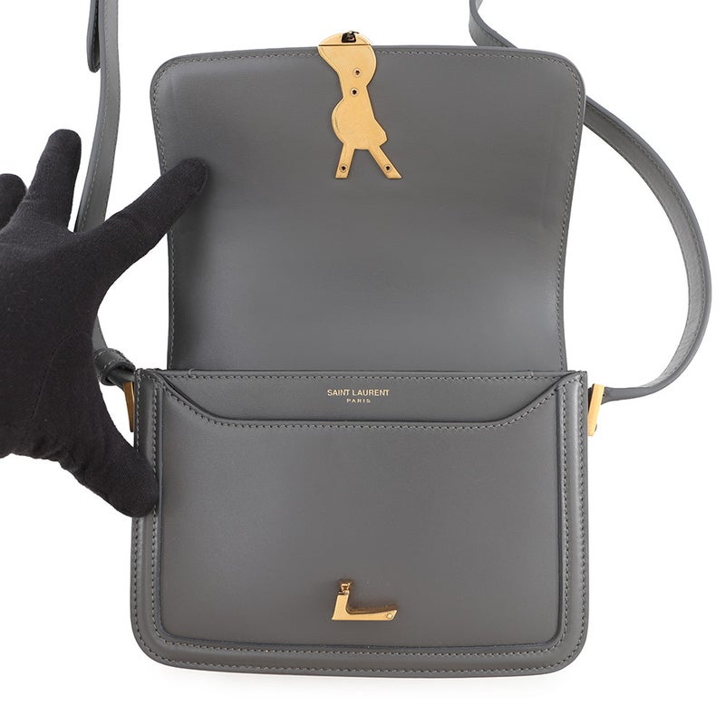 サンローランパリ ショルダーバッグ ソルフェリーノ スモール サッチェル ボックスレザー 634306 SAINT LAURENT PARIS バッグ