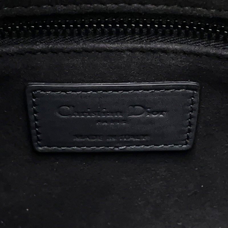 クリスチャン・ディオール ハンドバッグ Lady Dior ミディアム ウルトラマットカーフスキン M0565SLOI_M989 ２wayショルダー 黒