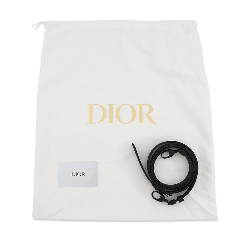 クリスチャン・ディオール ハンドバッグ Lady Dior ミディアム ウルトラマットカーフスキン M0565SLOI_M989 ２wayショルダー 黒