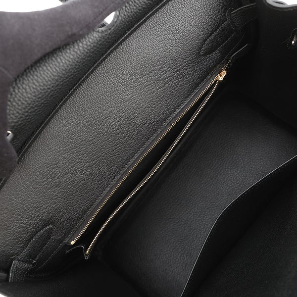 エルメス バーキン30 ブラック/ゴールド金具 トゴ G刻印 HERMES Birkin ハンドバッグ 黒