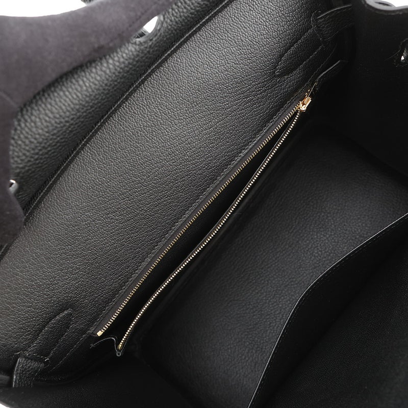 エルメス バーキン30 ブラック/ゴールド金具 トゴ G刻印 HERMES Birkin ハンドバッグ 黒