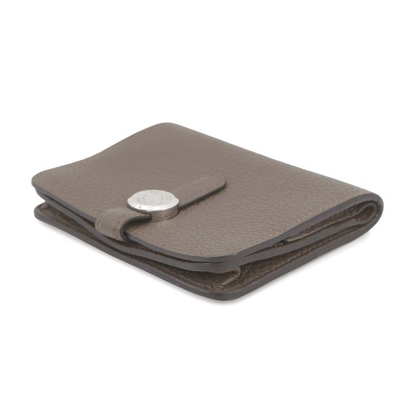 エルメス コインケース ドゴン エタン/シルバー金具 トゴ □R刻印 HERMES 財布 小銭入れ