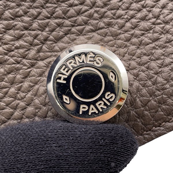 エルメス コインケース ドゴン エタン/シルバー金具 トゴ □R刻印 HERMES 財布 小銭入れ