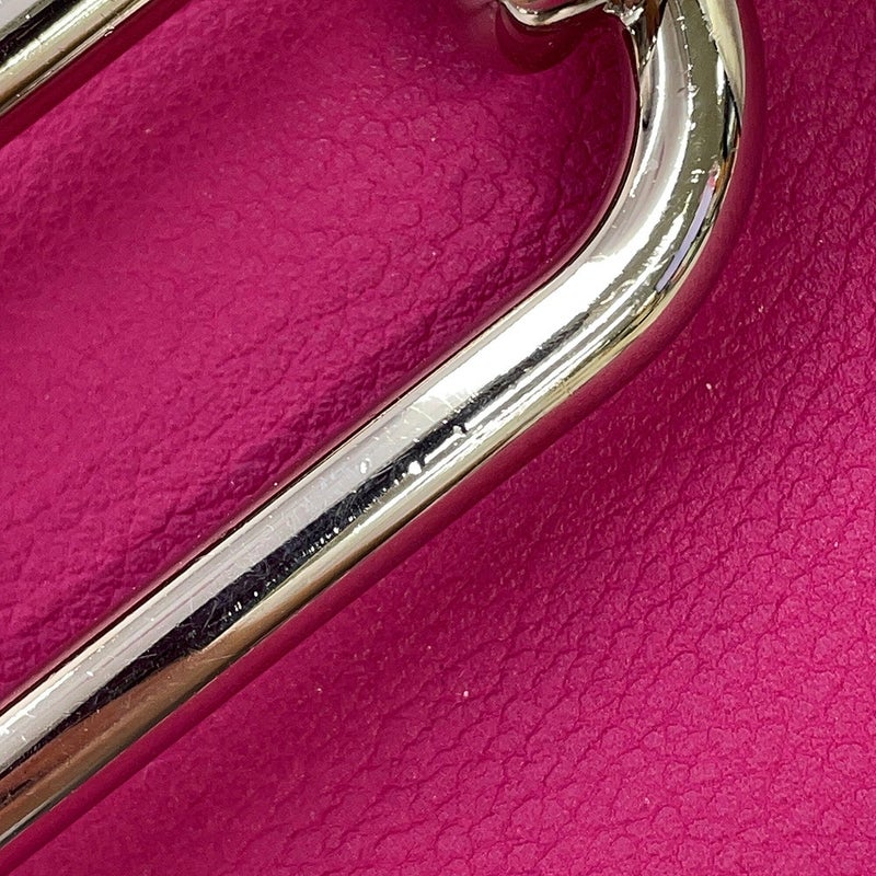 エルメス サック ロウリス 23 ローズパープル/シルバー金具 エバーカラー A刻印 HERMES