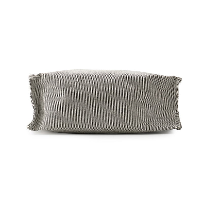 エルメス トートバッグ エトリヴィエール ショッピング エクリュ/ブラック/シルバー金具 トワルアッシュ/ヴァッシュハンター A刻印