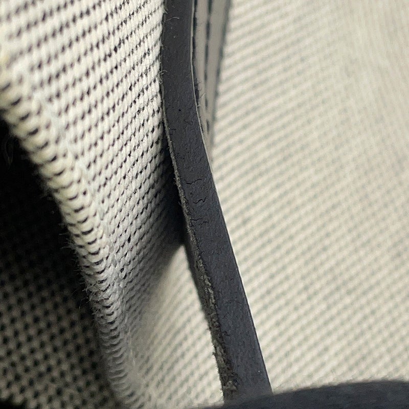 エルメス トートバッグ エトリヴィエール ショッピング エクリュ/ブラック/シルバー金具 トワルアッシュ/ヴァッシュハンター A刻印