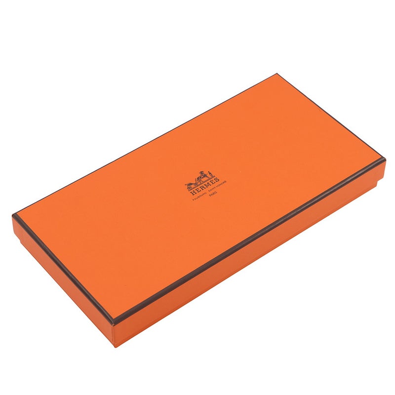 エルメス 長財布 ドゴンロング エトゥープ/シルバー金具 トゴ X刻印 HERMES 財布