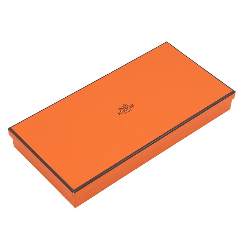 エルメス 長財布 ドゴンロング ローズパープル/シルバー金具 トゴ C刻印 HERMES 財布