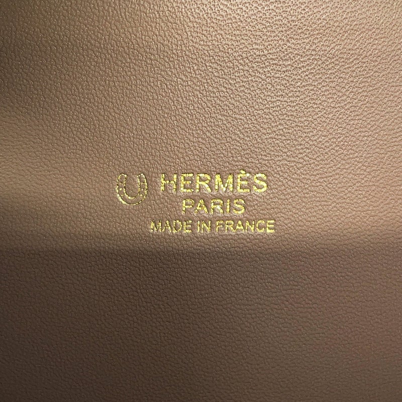 エルメス ハンドバッグ ボリード31 エトゥープ/ローズパープル/ゴールド金具 エプソン D刻印 HERMES 2way SPO