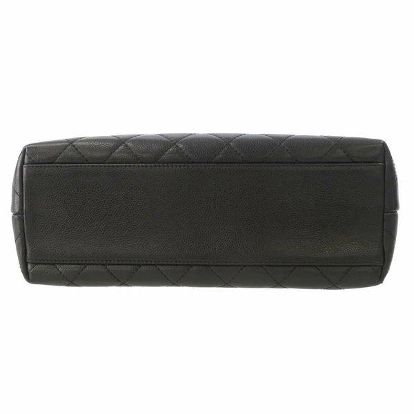 シャネル ハンドバッグ マトラッセ ココマーク キャビアスキン A12397 CHANEL バッグ 黒