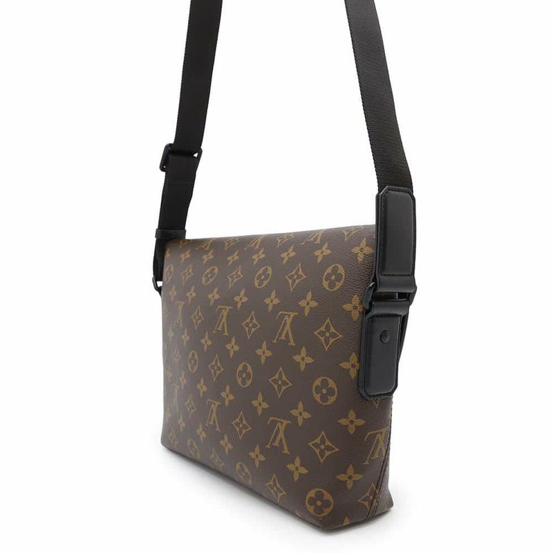 ルイヴィトン ショルダーバッグ モノグラム・マカサー マグネティック・メッセンジャー M45557 メンズ クロスボディ