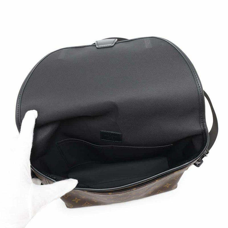 ルイヴィトン ショルダーバッグ モノグラム・マカサー マグネティック・メッセンジャー M45557 メンズ クロスボディ