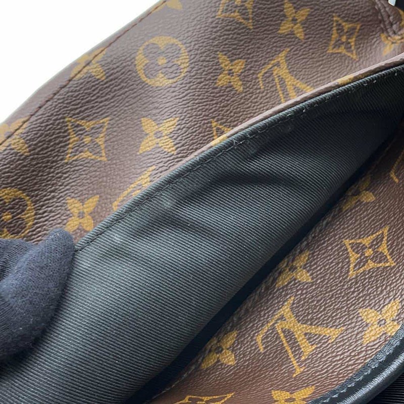 ルイヴィトン ショルダーバッグ モノグラム・マカサー マグネティック・メッセンジャー M45557 メンズ クロスボディ