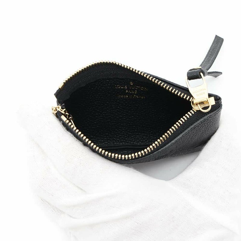 ルイヴィトン コインケース モノグラム アンプラント ポシェット・クレ M80879 LOUIS VUITTON ヴィトン 黒 ブラック