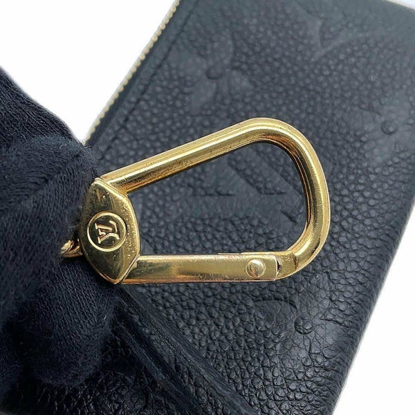 ルイヴィトン コインケース モノグラム アンプラント ポシェット・クレ M80879 LOUIS VUITTON ヴィトン 黒 ブラック