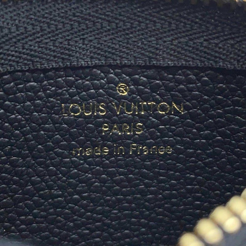 ルイヴィトン コインケース モノグラム アンプラント ポシェット・クレ M80879 LOUIS VUITTON ヴィトン 黒 ブラック