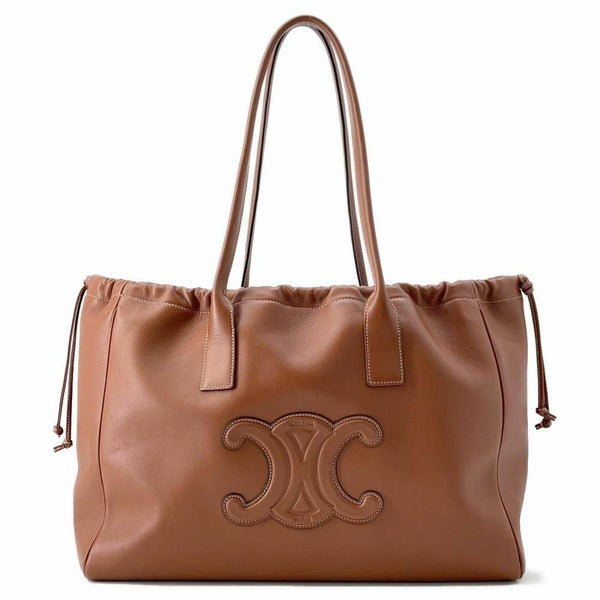 セリーヌ トートバッグ カバ ドローストリング キュイル トリオンフ レザー 199973DU3.04LU CELINE ショルダーバッグ