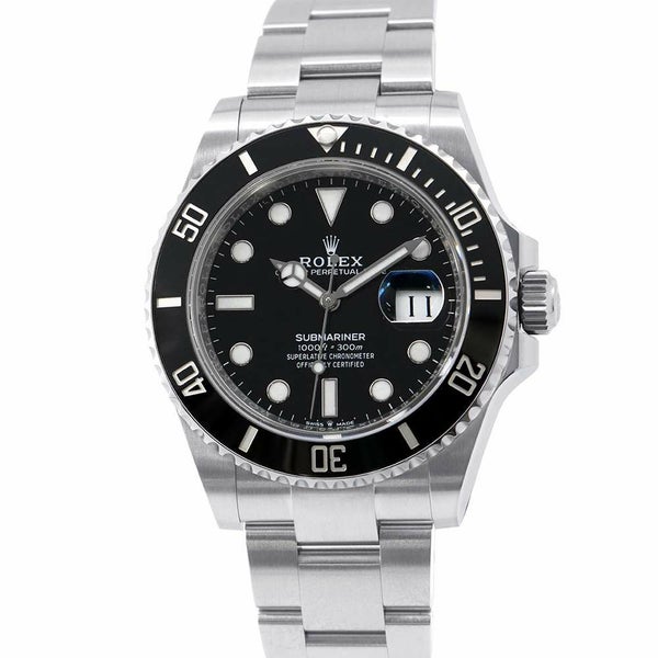 ロレックス サブマリーナ デイト ランダムシリアル ルーレット 126610LN  ROLEX 腕時計 黒文字盤