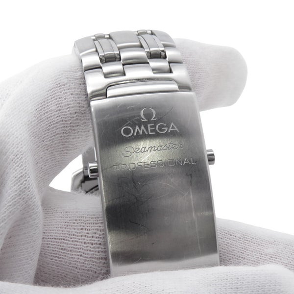 オメガ シーマスター 2531.80.00 OMEGA 腕時計 ウォッチ メンズ ブルー文字盤
