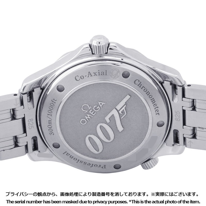 オメガ シーマスター ジェームズボンド 007 世界限定10007本 OMEGA 腕時計 ブルー文字盤