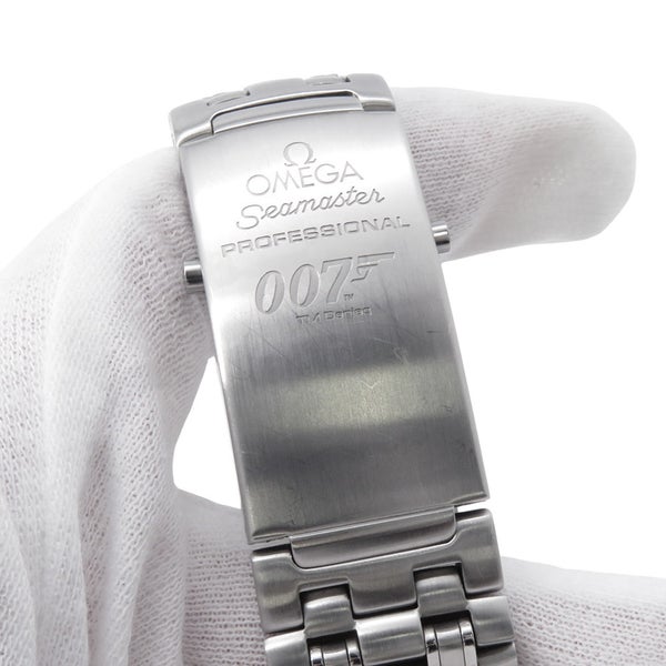 オメガ シーマスター ジェームズボンド 007 世界限定10007本 OMEGA 腕時計 ブルー文字盤