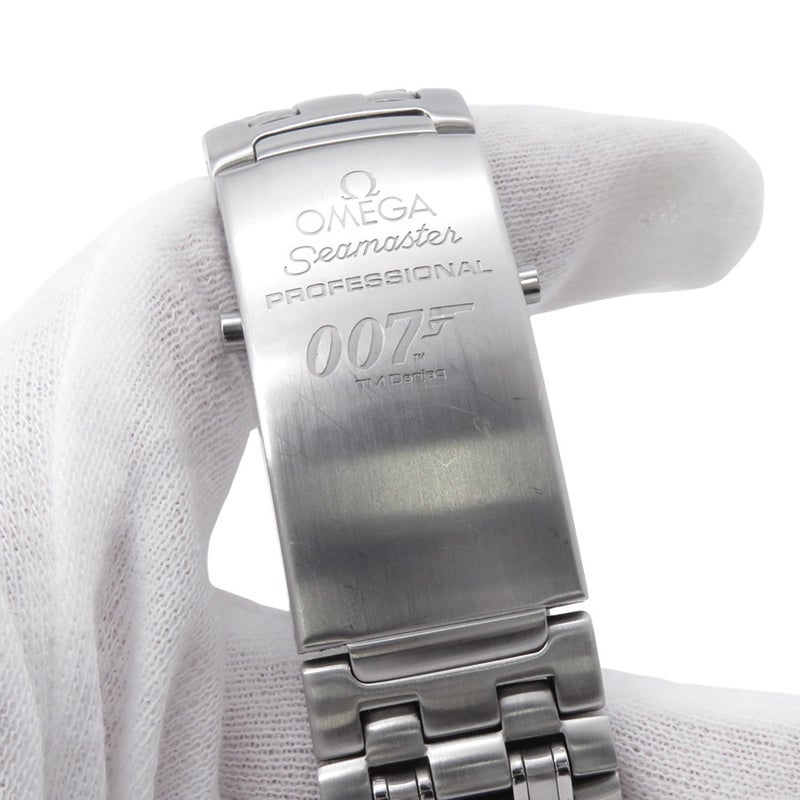 オメガ シーマスター ジェームズボンド 007 世界限定10007本 OMEGA 腕時計 ブルー文字盤