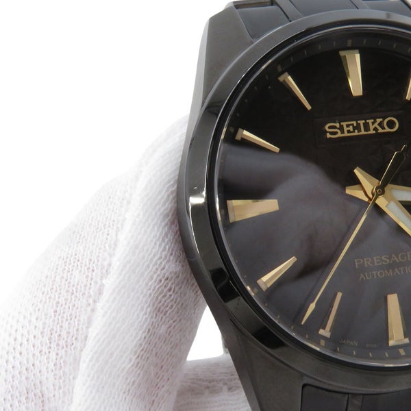 セイコー プレサージュ 創業140周記念4000本限定モデル SARX085 SEIKO 腕時計 ブラウン文字盤