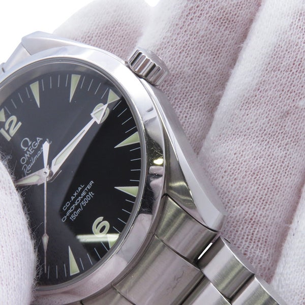 オメガ シーマスター アクアテラ レイルマスター 2503.52 OMEGA 腕時計 黒文字盤