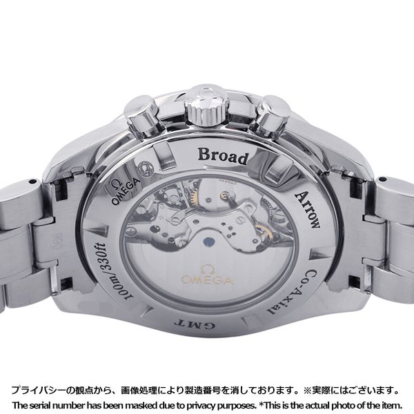 オメガ スピードマスター ブロードアロー クロノグラフ GMT 3581.50 OMEGA 腕時計 黒文字盤