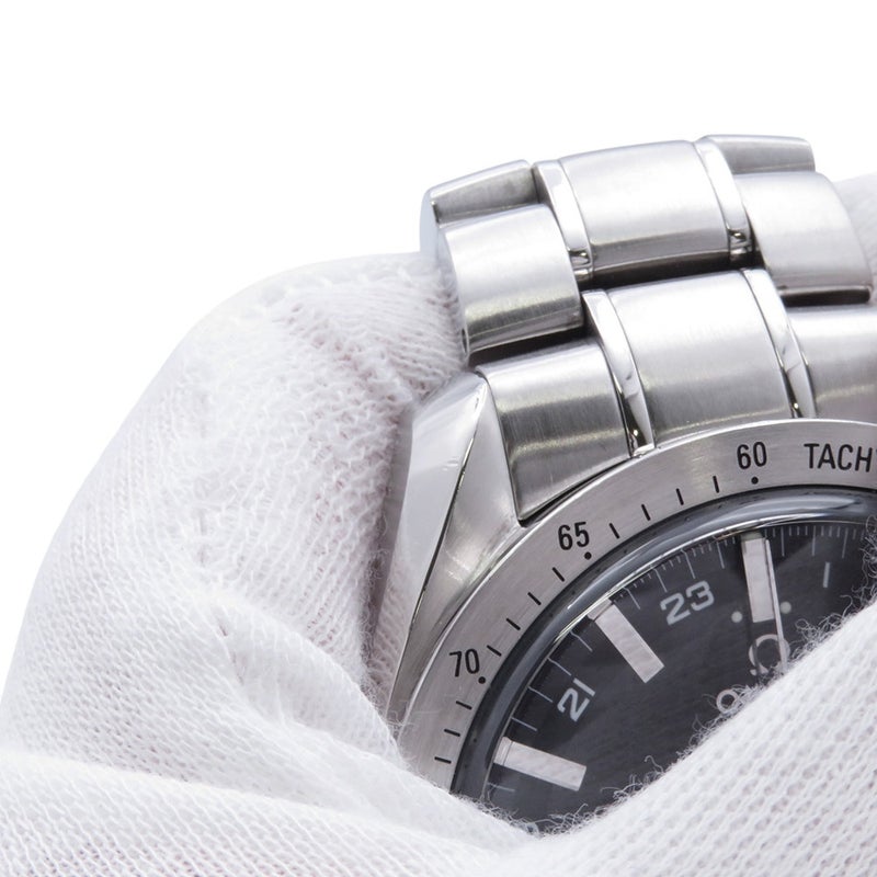 オメガ スピードマスター ブロードアロー クロノグラフ GMT 3581.50 OMEGA 腕時計 黒文字盤