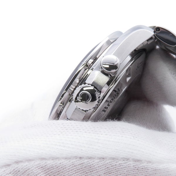 オメガ スピードマスター ブロードアロー クロノグラフ GMT 3581.50 OMEGA 腕時計 黒文字盤