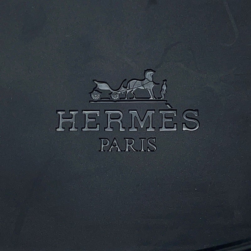 エルメス サンダル ミコノス ラバー レディースサイズ36 HERMES 靴 黒