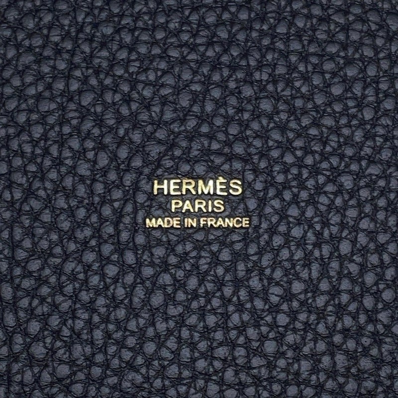 エルメス ハンドバッグ ピコタンロックPM キャバン/ゴールド金具 トリヨンクレマンス K刻印 HERMES トートバッグ
