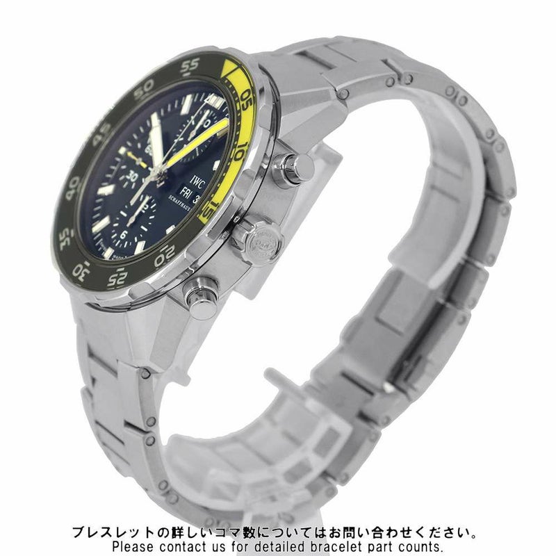 IWC アクアタイマー クロノグラフ IW376708 腕時計 ウォッチ 黒文字盤