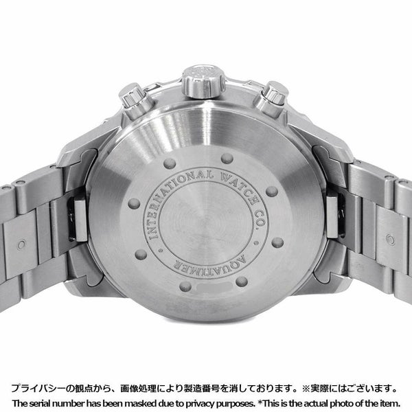 IWC アクアタイマー クロノグラフ IW376708 腕時計 ウォッチ 黒文字盤
