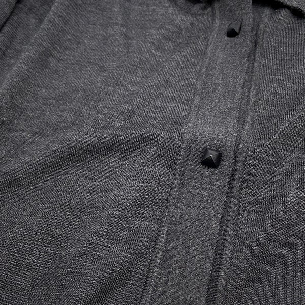 エルメス カーディガン メドール ウッドボタン カシミヤ シルク レディースサイズ34 5H2736DP HERMES トップス