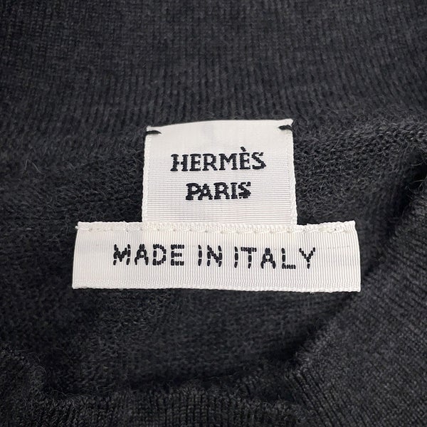エルメス カーディガン メドール ウッドボタン カシミヤ シルク レディースサイズ34 5H2736DP HERMES トップス