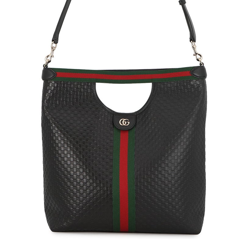 グッチ トートバッグ オフィディア GGスプリーム ジリオ ラージトート 日本限定 865452 GUCCI ウェブ ２wayショルダー 黒