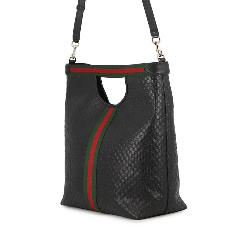 グッチ トートバッグ オフィディア GGスプリーム ジリオ ラージトート 日本限定 865452 GUCCI ウェブ ２wayショルダー 黒