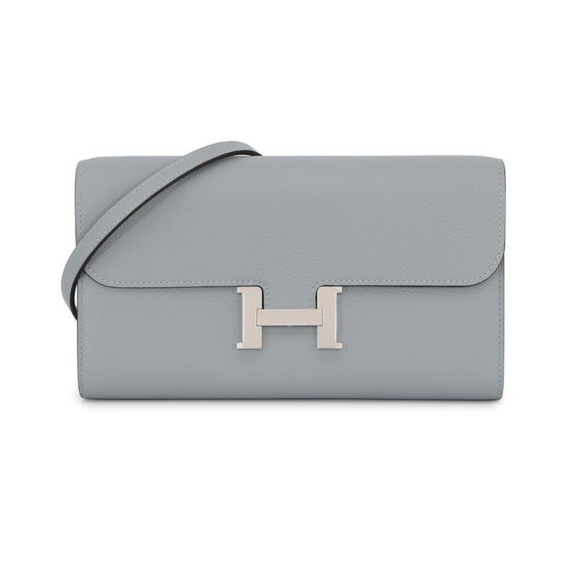 エルメス 長財布 コンスタンス トゥーゴー ロング グリパンタン/シルバー金具 エバーカラー G刻印 HERMES