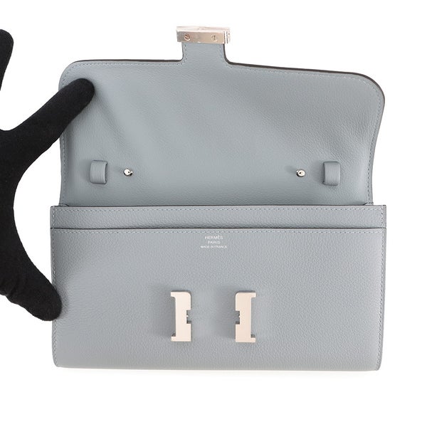 エルメス 長財布 コンスタンス トゥーゴー ロング グリパンタン/シルバー金具 エバーカラー G刻印 HERMES