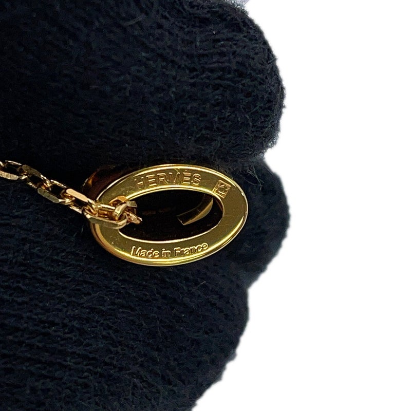 エルメス ネックレス ミニ・ポップアッシュ ニューゴールド/ゴールド金具 HERMES アクセサリー ポップH
