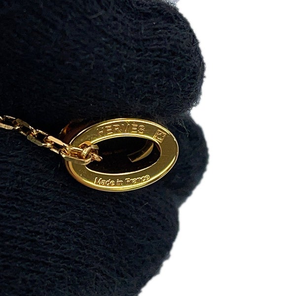 エルメス ネックレス ミニ・ポップアッシュ ニューゴールド/ゴールド金具 HERMES アクセサリー ポップH